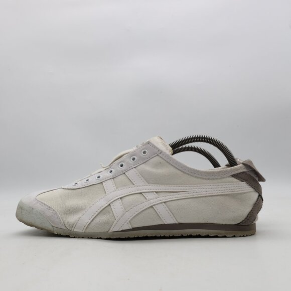 Onitsuka Tiger Mexico 66 Men's Size 9.5 Slip-On White Sneakers 1183A360 - Picture 4 of 11